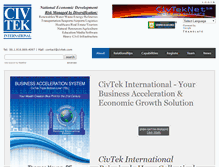 Tablet Screenshot of civtek.com